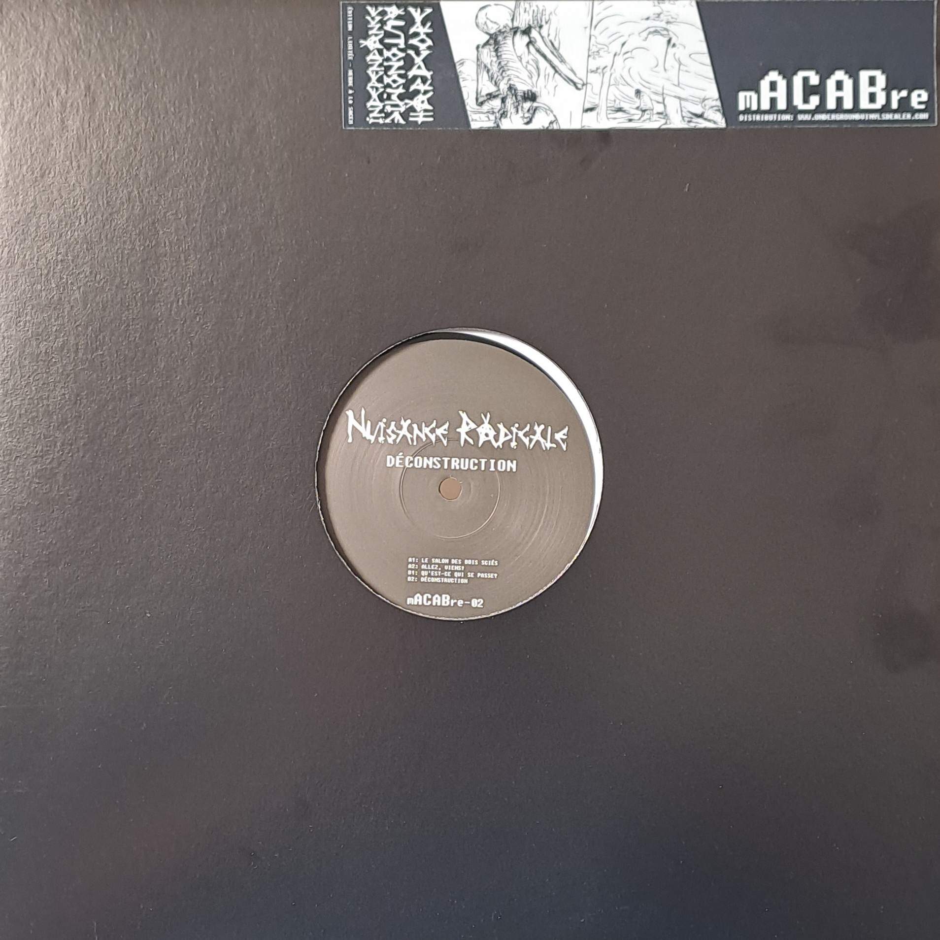 mACABre 02 (toute dernière copie en stock) - vinyle hardcore